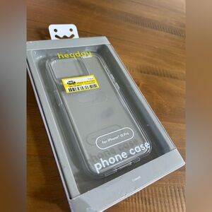 NWT heyday Clear Phone Hard Case for iPhone 15 Pro